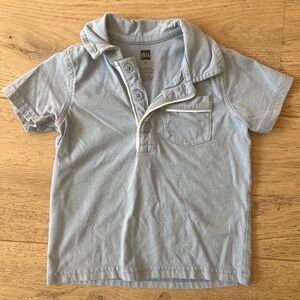 Tea Collection Blue 2T Toddler Boys Polo Shirt